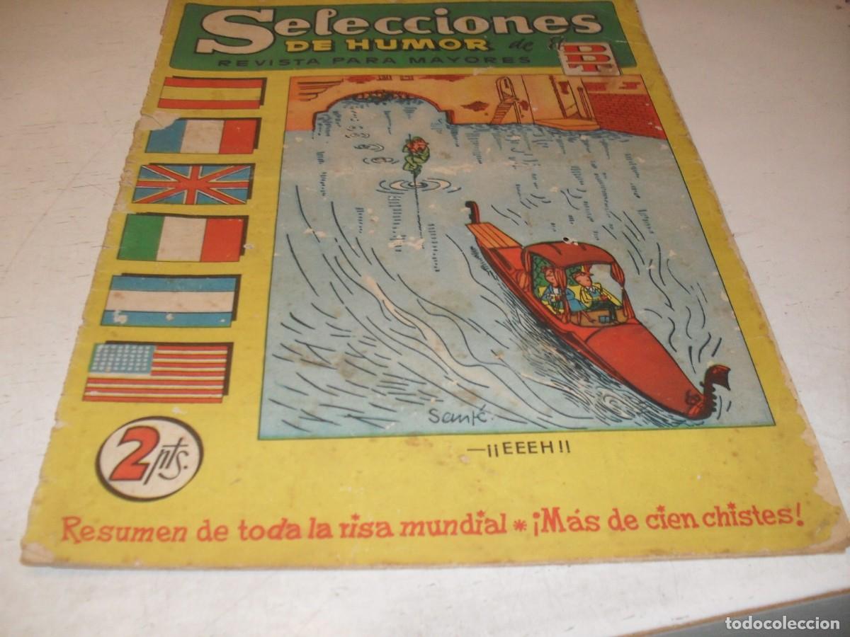 Tebeos: SELECCIONES DE HUMOR DE EL DDT N&ordm; 61,DE 126,EN PAGINA CENTRAL NEGRITOS EN SU TINTA.BRUGUERA,1956