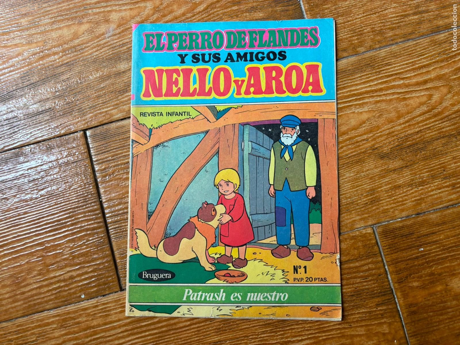 Tebeos: EL PERRO DE LOS FLANDES Y SUS AMIGOS NELLO Y AROA N&ordm; 1 DIBUJADO POR JAN EDITORIAL BRUGUERA 1978