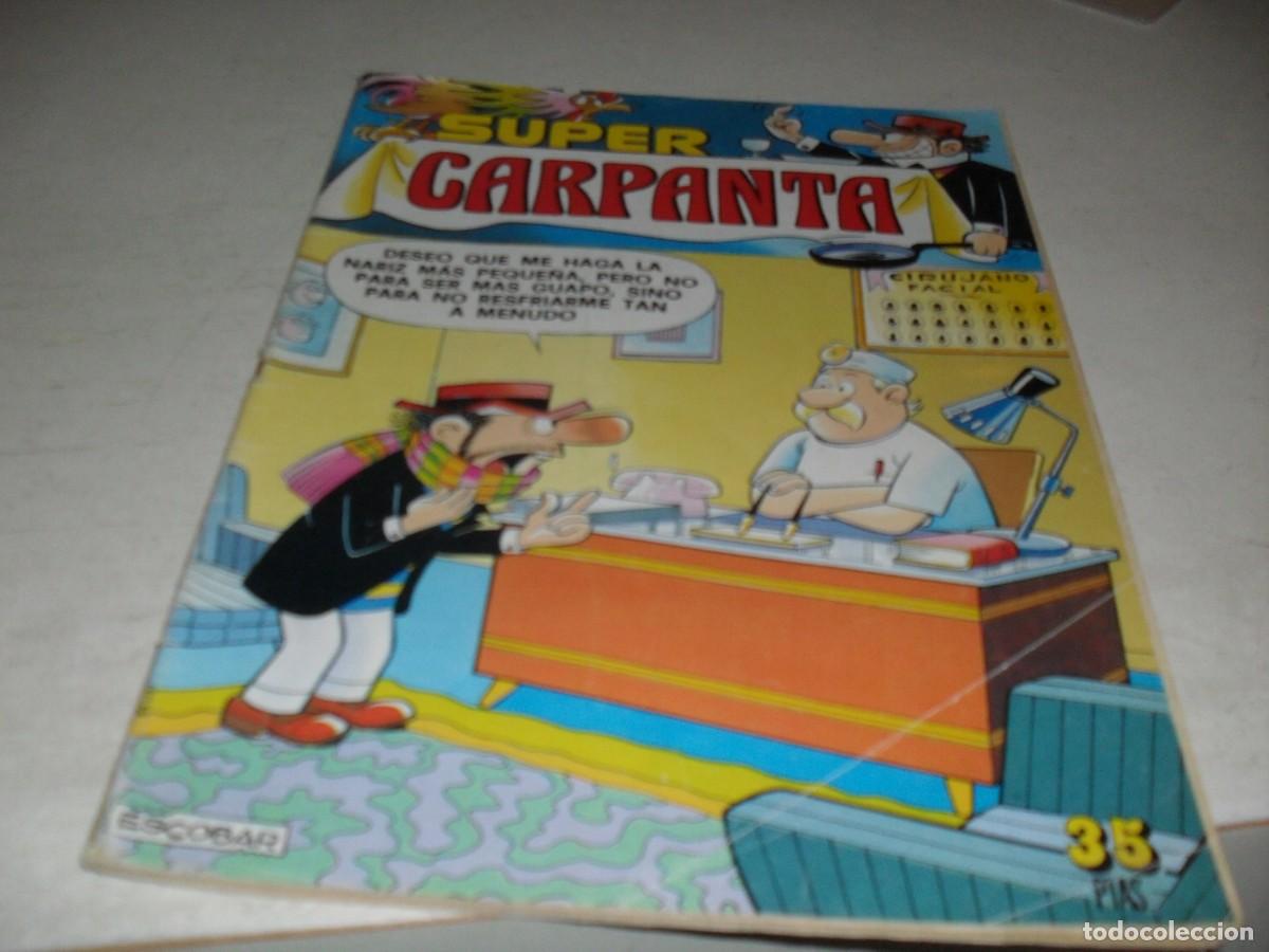 Tebeos: SUPER CARPANTA N&ordm; 14,DE 56,CON MORTADELO APOCRIFO:EL BANDIDO DE LA BARRA.BRUGUERA,1977