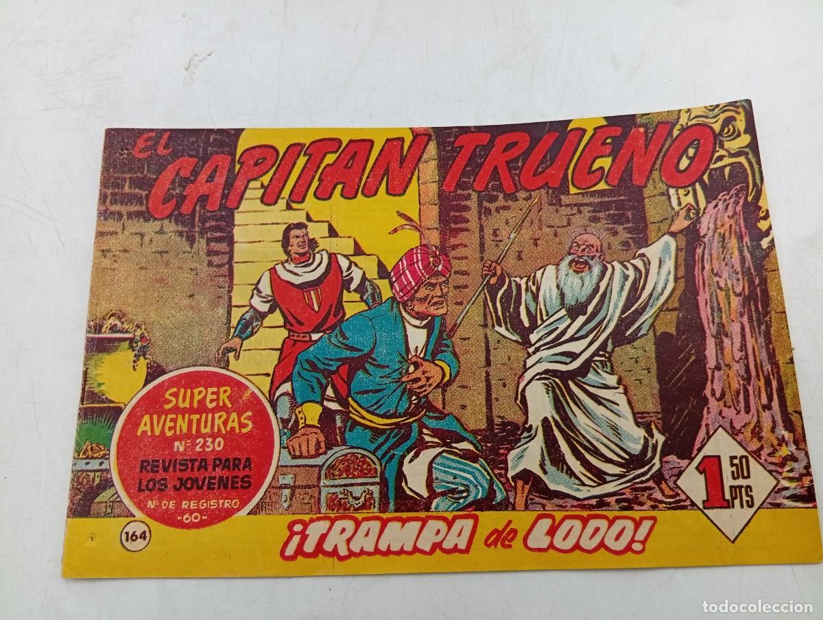 Tebeos: EL CAPITAN TRUENO. &iexcl; TRAMPA DE LODO!. ORIGINAL. VER FOTOS.