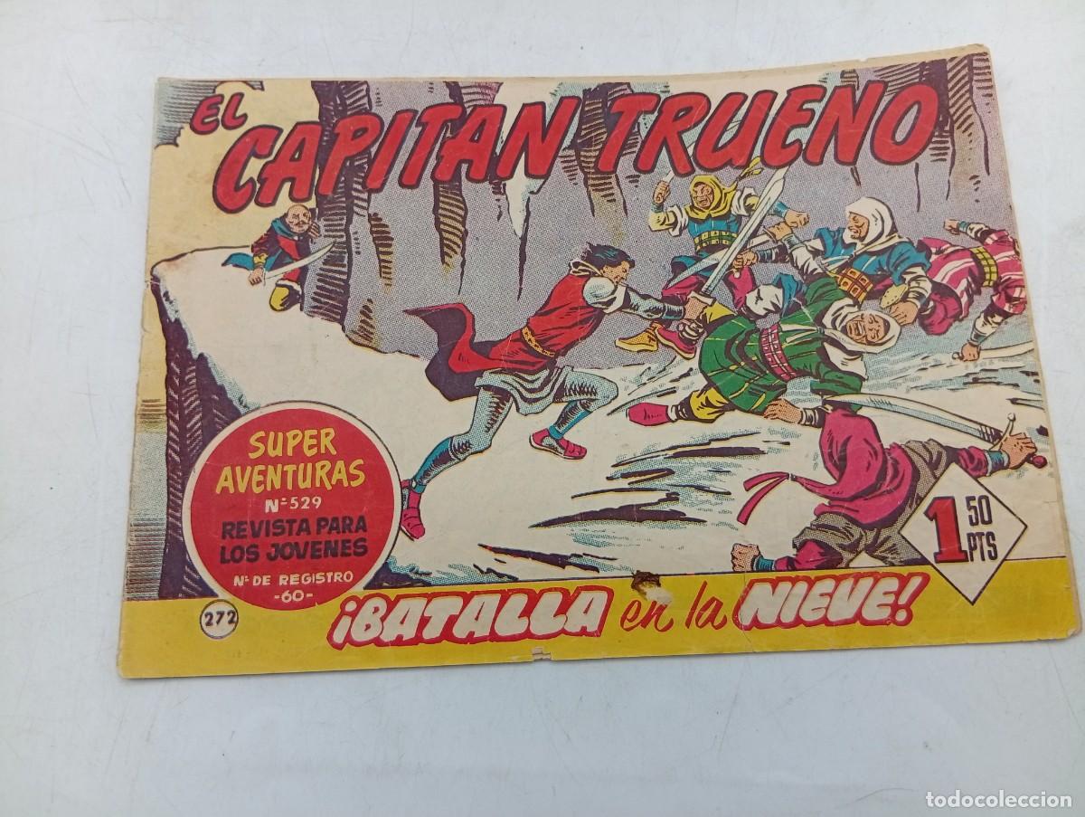 Tebeos: EL CAPITAN TRUENO. &iexcl; BATALLA EN LA NIEVE!. ORIGINAL. VER FOTOS.