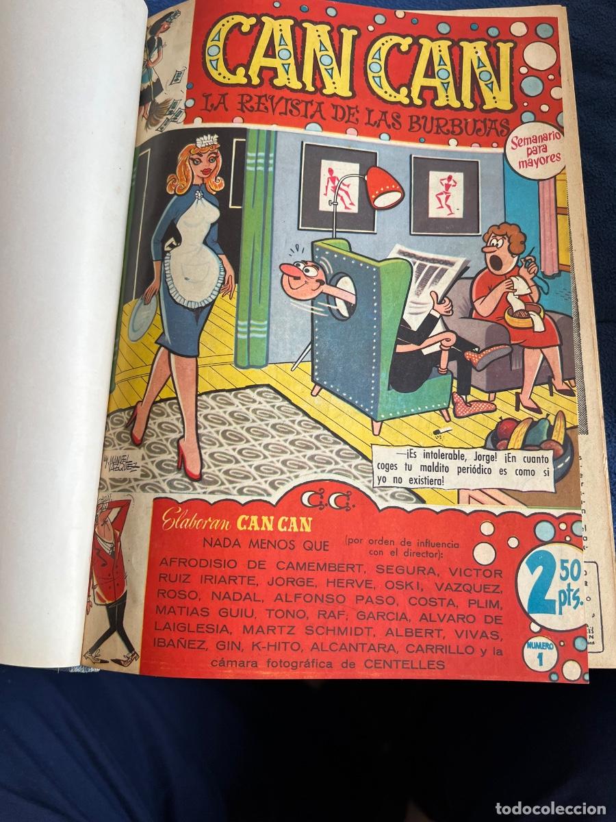 Livros de Banda Desenhada: TEBEO CAN-CAN NUMEROS 1 AL 44 1958 ENCUADERNADOS EDITORIAL BRUGUERA