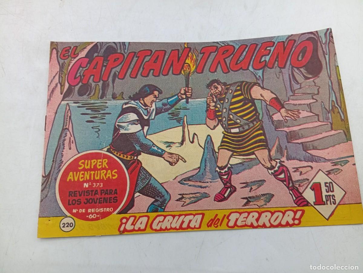 Tebeos: EL CAPITAN TRUENO. &iexcl; LA GRUTA DEL TERROR!. ORIGINAL. VER FOTOS.