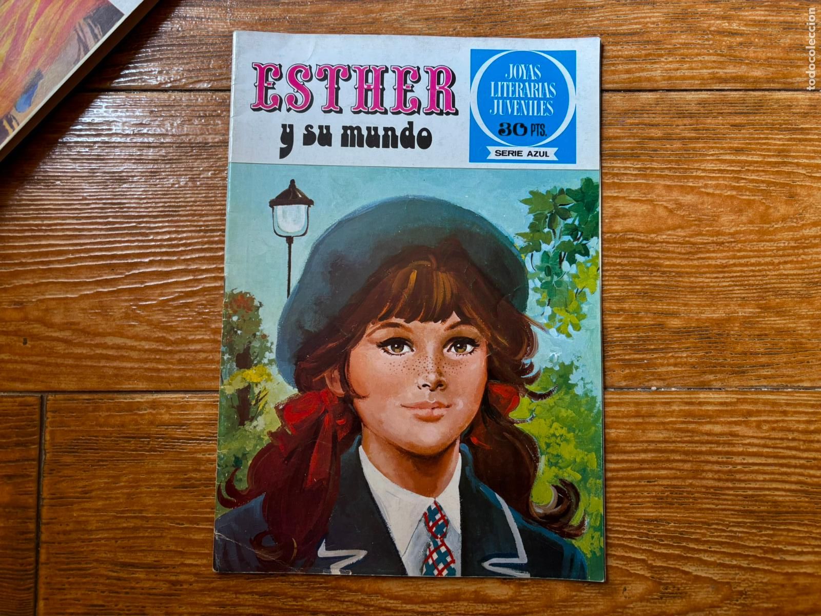 Tebeos: ESTHER N&ordm; 1 JOYAS LITERARIAS JUVENILES SERIE AZUL 1978