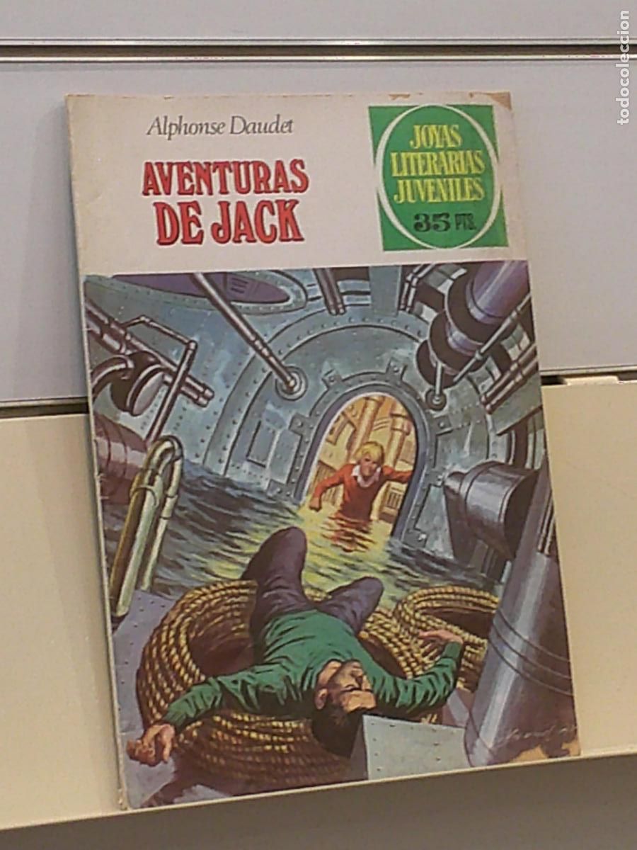 Tebeos: JOYAS LITERARIAS JUVENILES N&ordm; 89 AVENTURAS DE JACK A. DAUDET - BRUGUERA