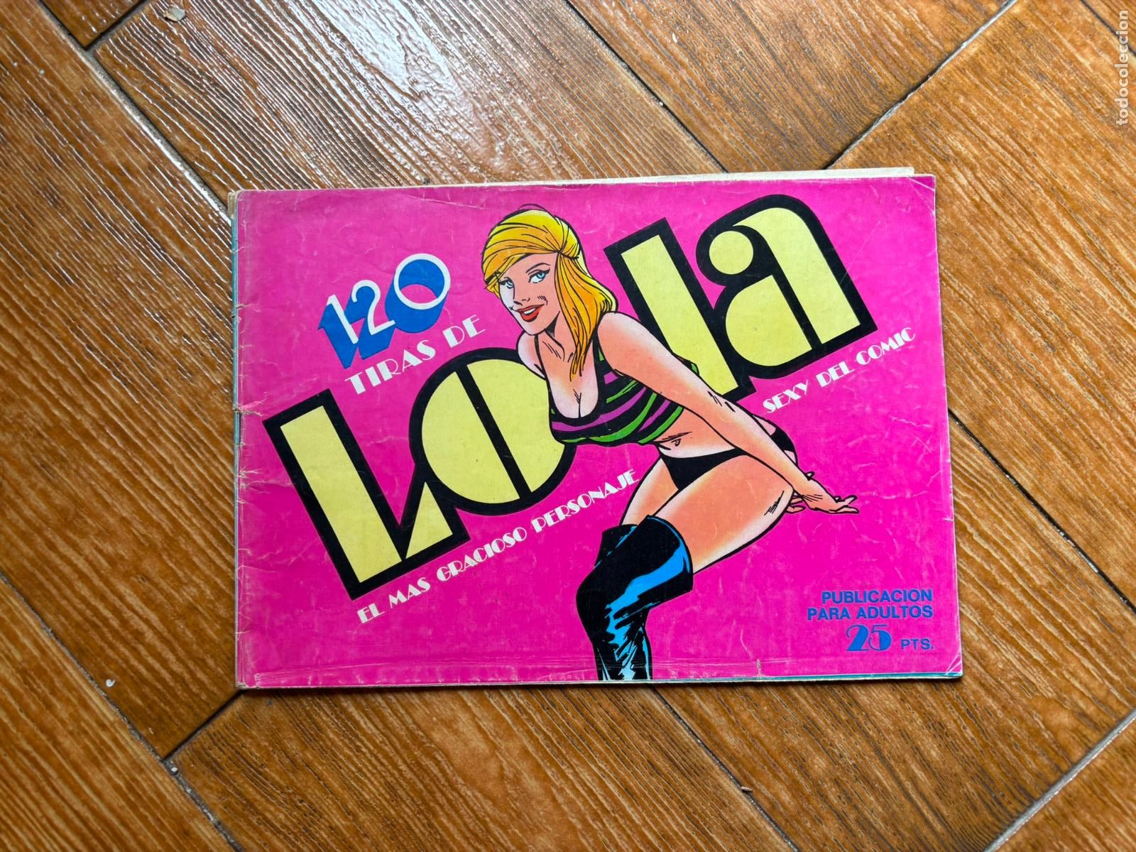 Tebeos: 120 TIRAS DE LOLA N&ordm; 9 EL MAS GRACIOSO PERSONAJE SEXY DEL COMIC EDITORIAL BRUGUERA. 1975