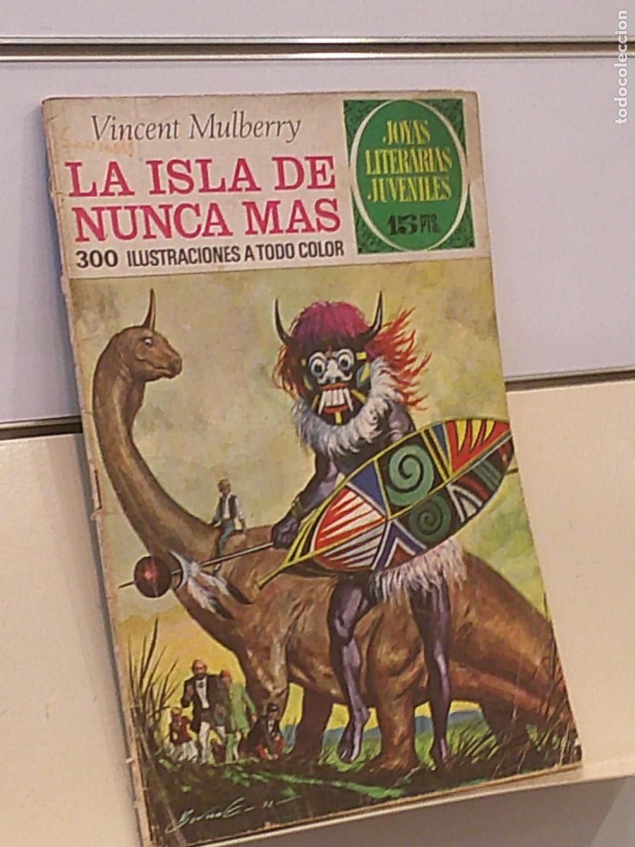 Tebeos: JOYAS LITERARIAS JUVENILES N&ordm; 59 LA ISLA DE NUNCA MAS VINCENT MULBERRY - BRUGUERA