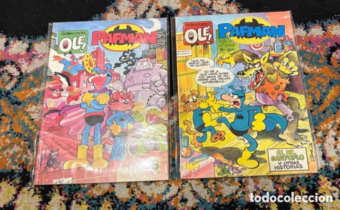 Tebeos: PAFMAN OLE EDICIONES B NUMEROS 361-V.13 y 393-V.20