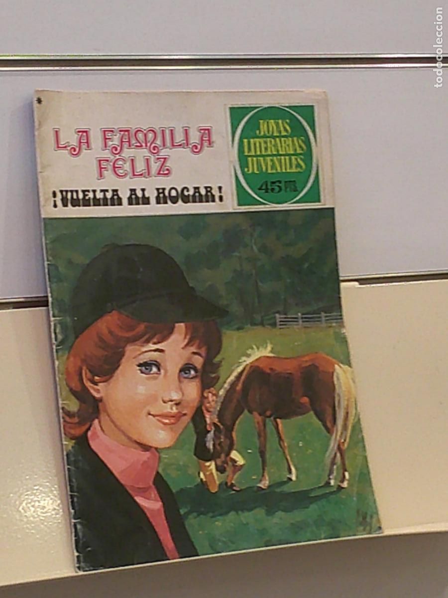 Tebeos: JOYAS LITERARIAS JUVENILES SERIE AZUL N&ordm; 18 LA FAMILIA FELIZ &iexcl;VUELTA AL HOGAR! - BRUGUERA