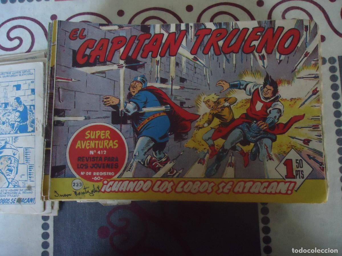 Tebeos: CAPITAN TRUENO N&ordm; 233, cuando los lobos se atacan