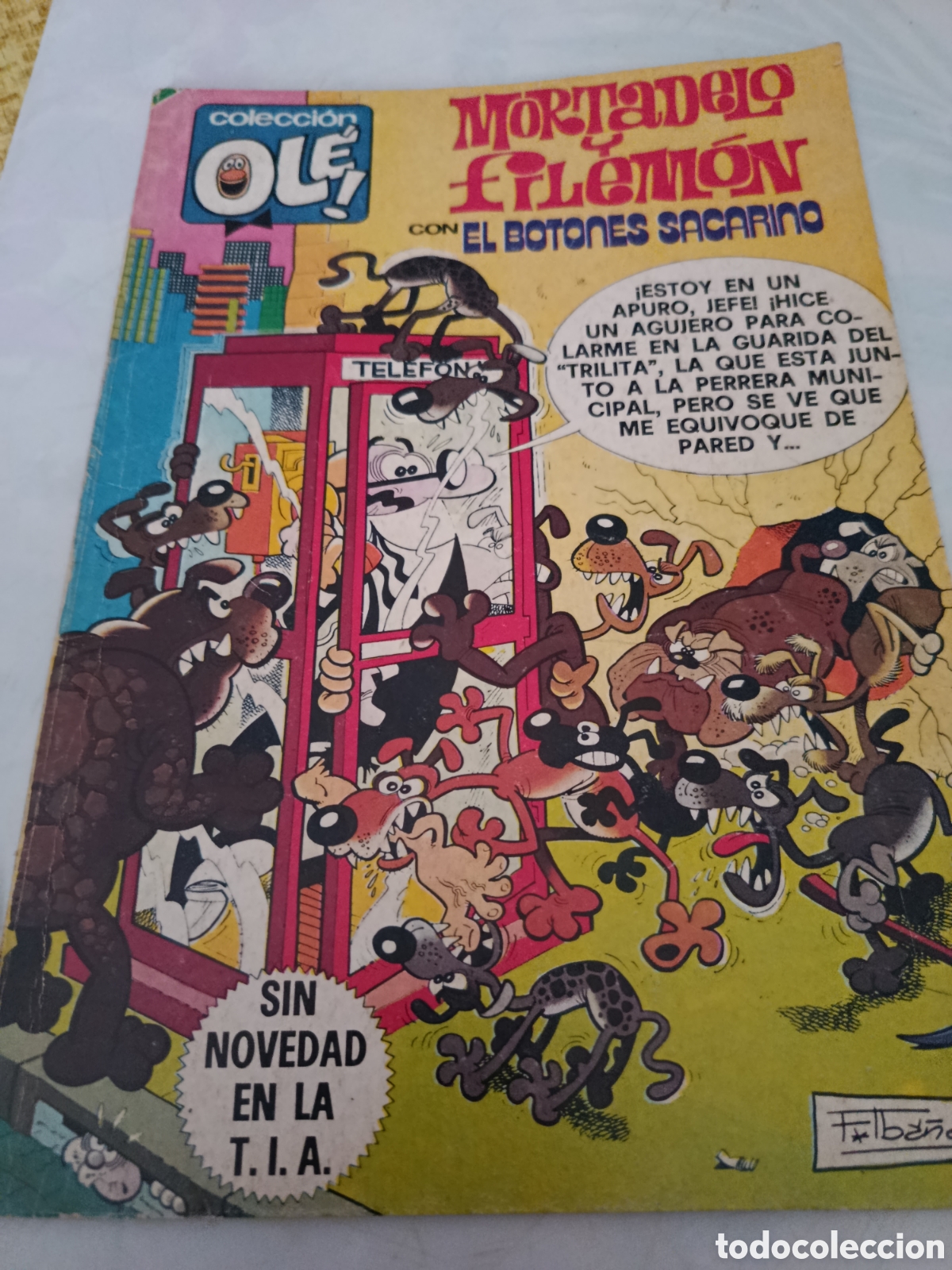 Tebeos: Mortadelo y el botones Sacarino