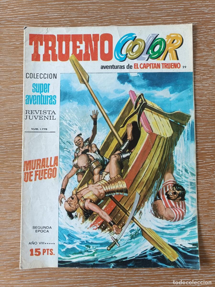 Tebeos: C&Oacute;MIC EDITORIAL BRUGUERA - CAPIT&Aacute;N TRUENO - N&ordm; 29 - MURALLA DE FUEGO