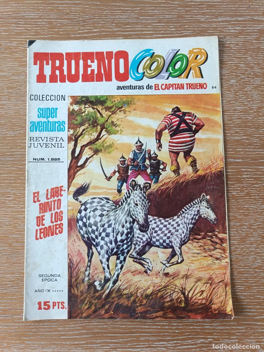 Tebeos: C&Oacute;MIC EDITORIAL BRUGUERA - CAPIT&Aacute;N TRUENO - N&ordm; 84 - EL LABERINTO DE LOS LEONES