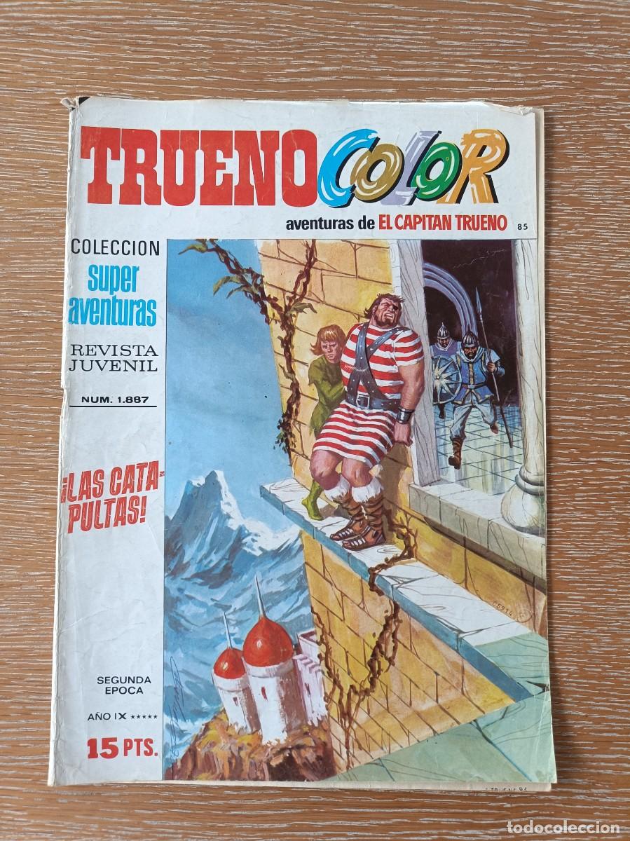 Tebeos: C&Oacute;MIC EDITORIAL BRUGUERA - CAPIT&Aacute;N TRUENO - N&ordm; 85 - LAS CATAPULTAS