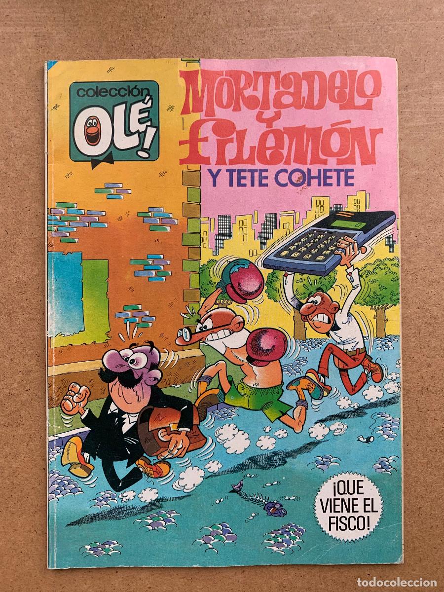 Tebeos: Mortadelo y Filem&oacute;n n&ordm; 306: Que Viene El Fisco - Tete Cohete - Colecci&oacute;n Ol&eacute;
