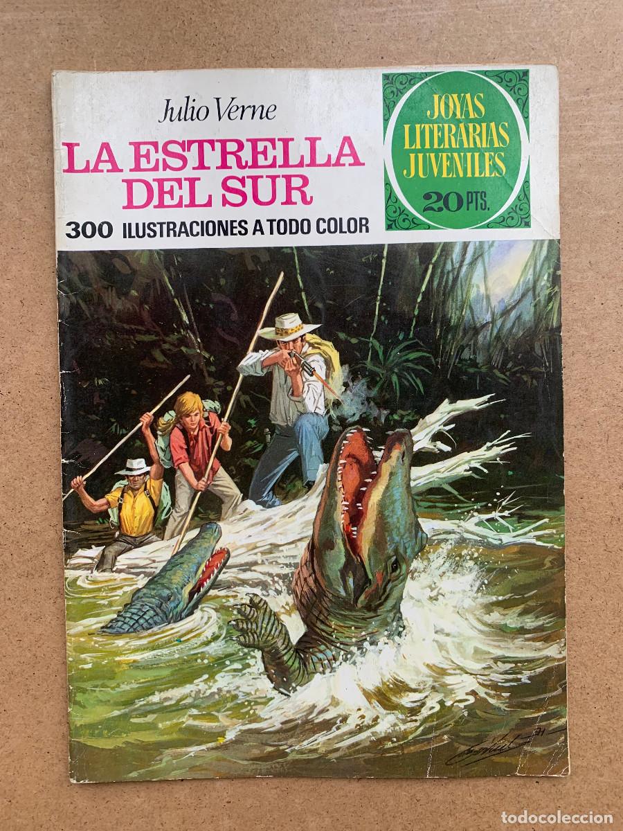 Tebeos: Joyas Literarias Juveniles n&ordm; 33: La Estrella del Sur de Julio Verne - D4 Buen Estado