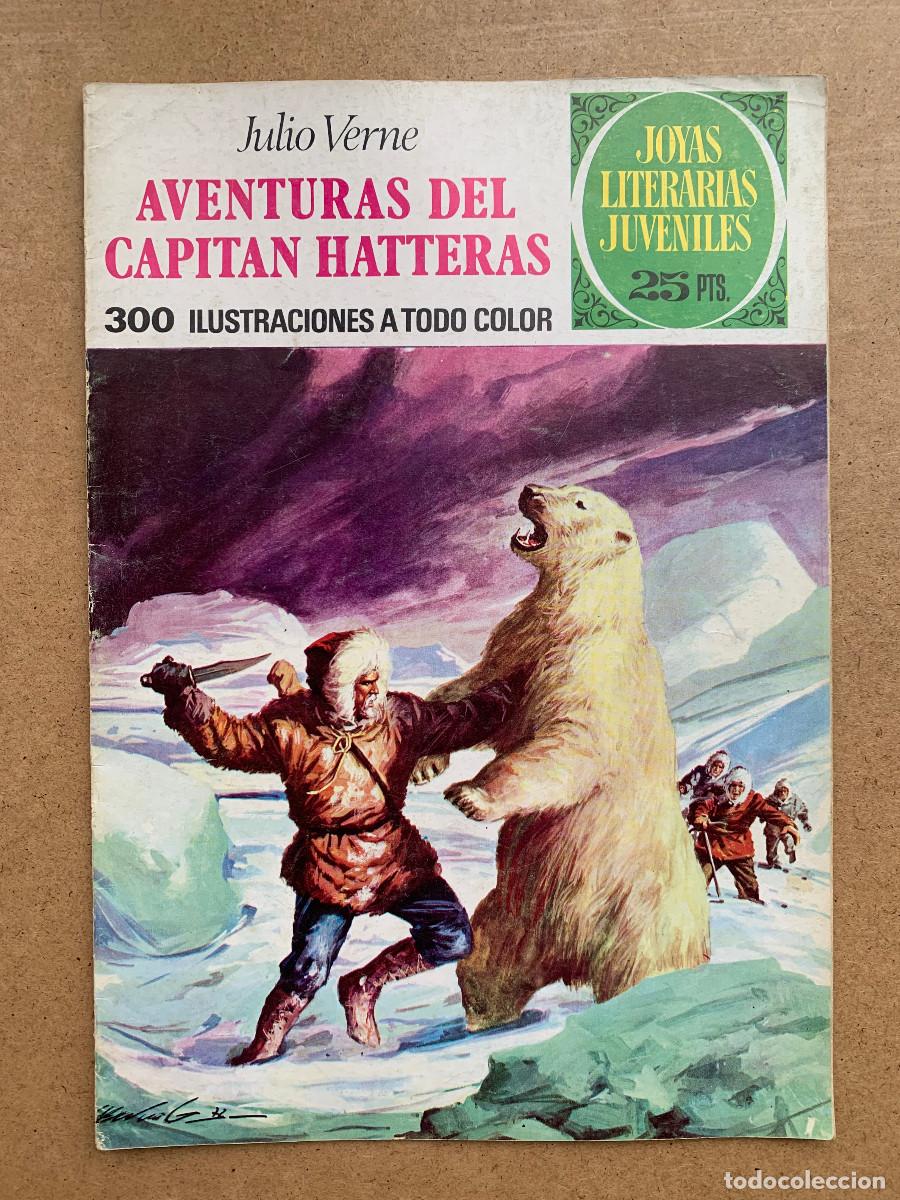 Tebeos: Joyas Literarias Juveniles n&ordm; 71: Aventuras Del Capit&aacute;n Hatteras - D2 Muy Buen Estado