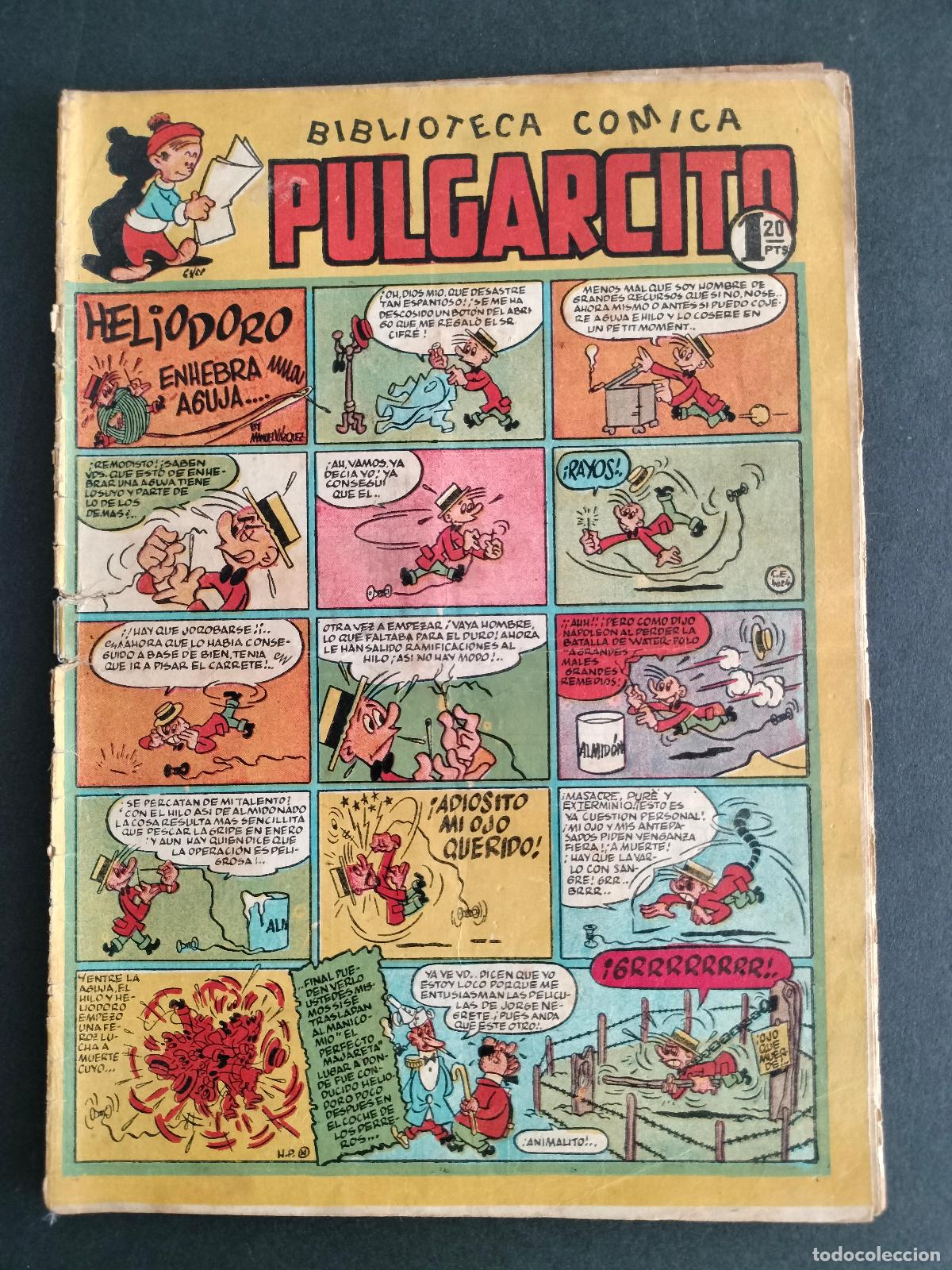 Tebeos: PULGARCITO N&ordm; 88 EDITORIAL BRUGUERA 1949