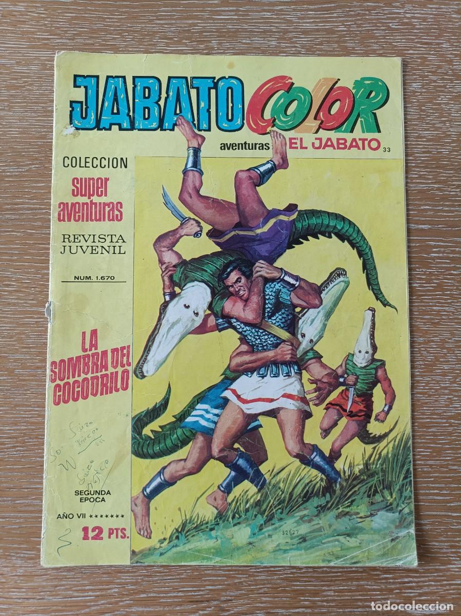 Giornalini: C&Oacute;MIC EDITORIAL BRUGUERA - EL JABATO N&ordm; 33 - LA SOMBRA DEL COCODRILO