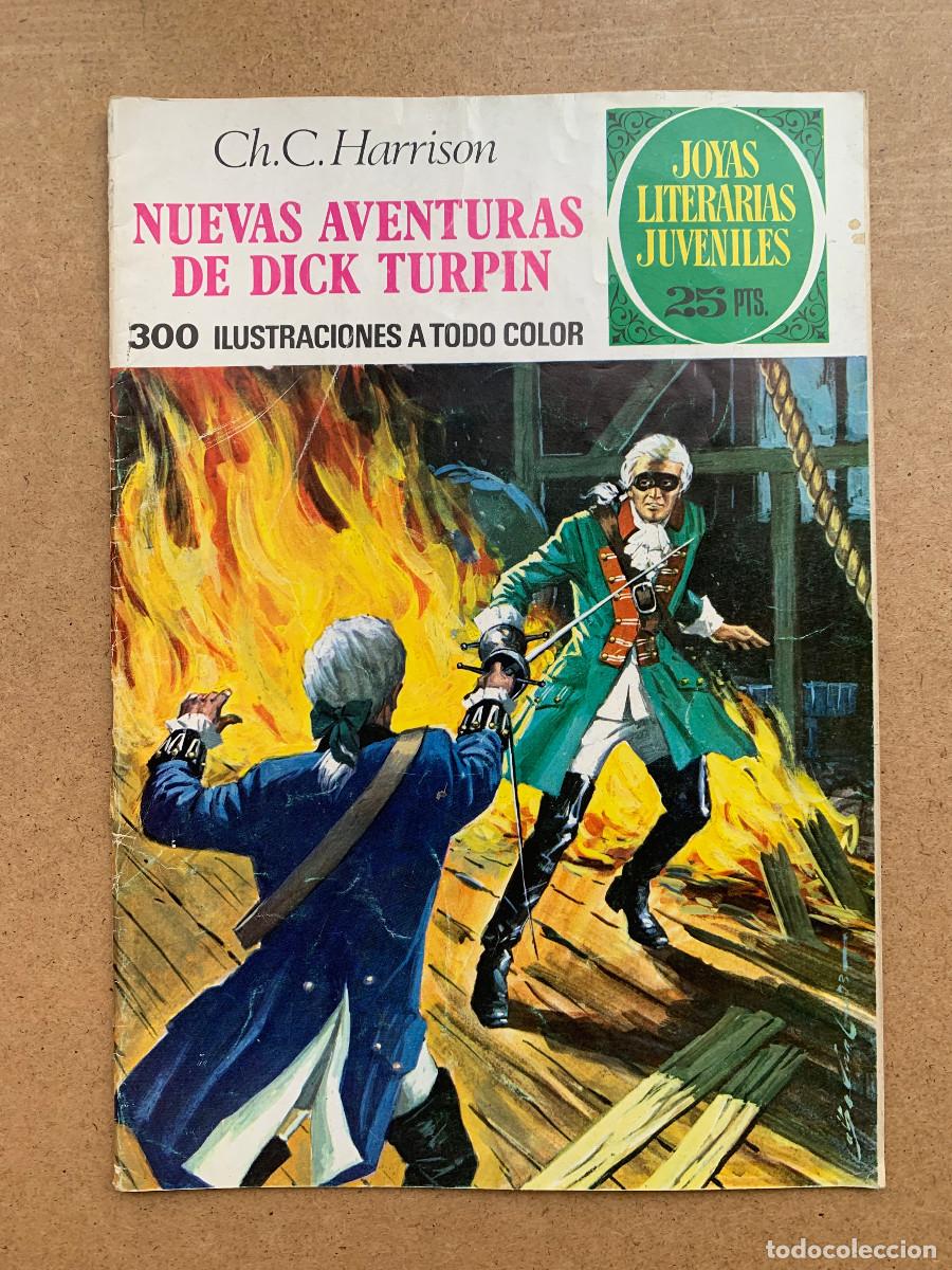 Tebeos: Joyas Literarias Juveniles n&ordm; 92: Nuevas Aventuras de Dick Turpin C. Harrison -D2 Buen Estado