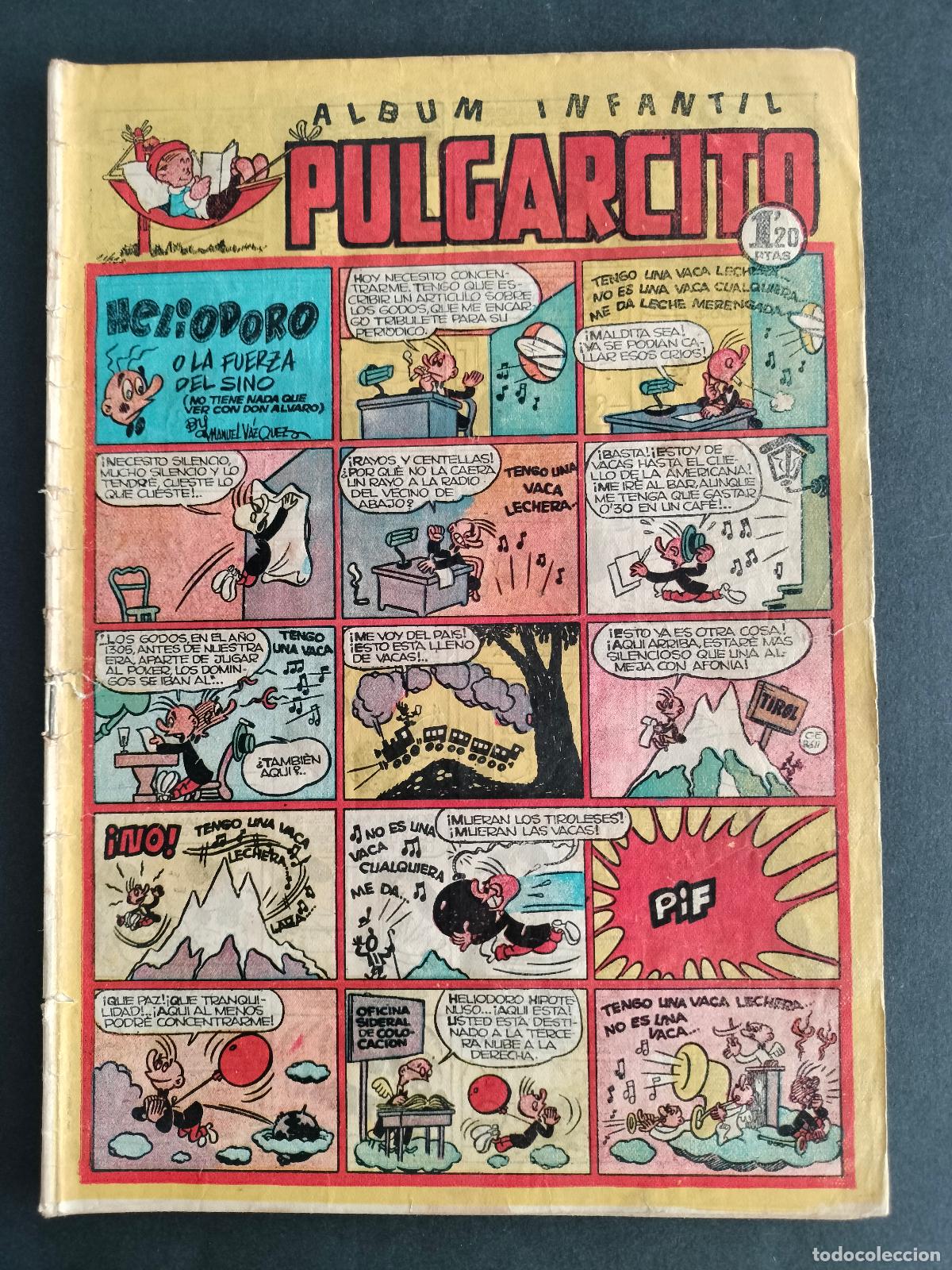 Livros de Banda Desenhada: PULGARCITO N&ordm; 103 EDITORIAL BRUGUERA 1949