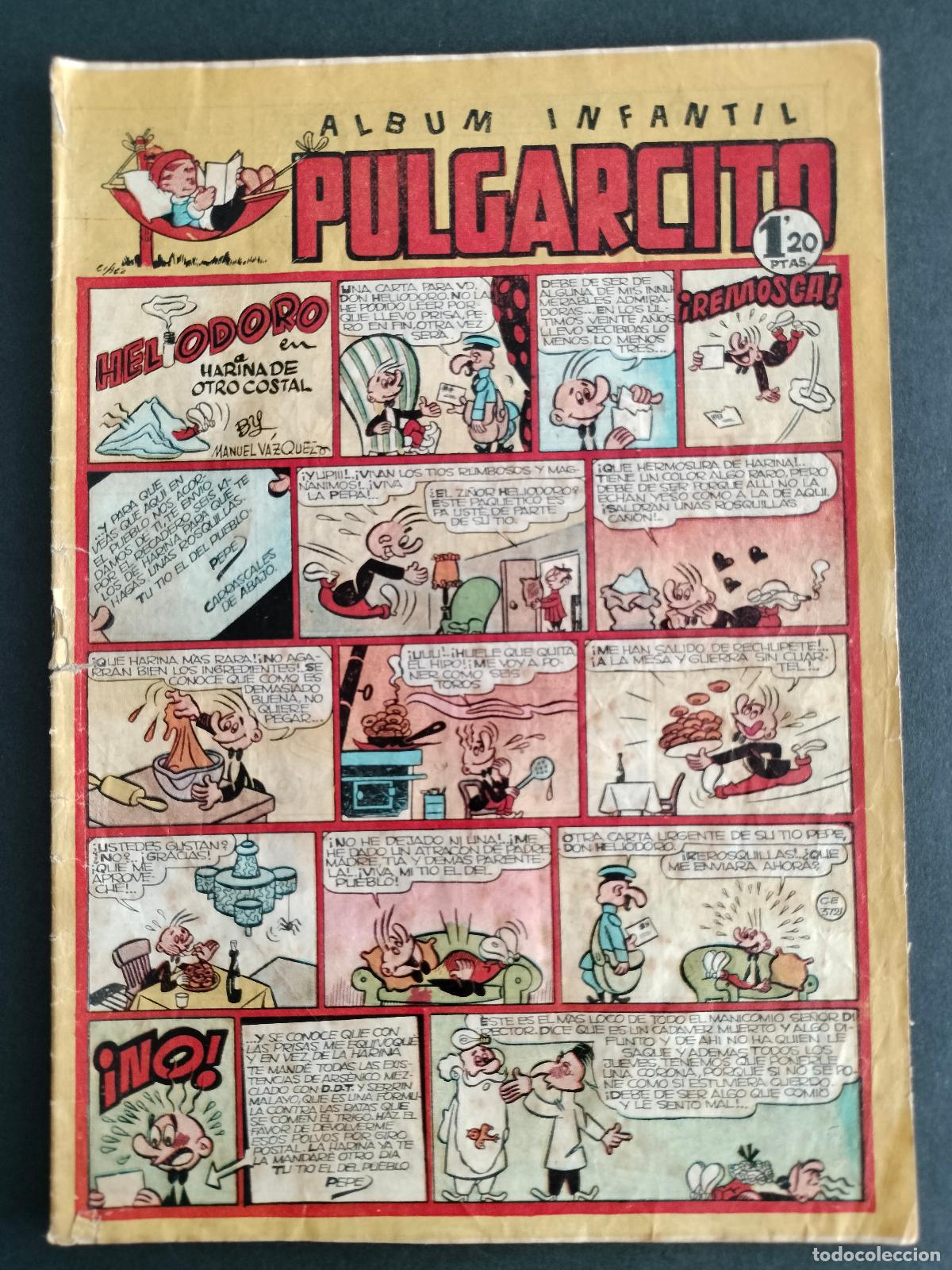 Livros de Banda Desenhada: PULGARCITO N&ordm; 109 EDITORIAL BRUGUERA 1949