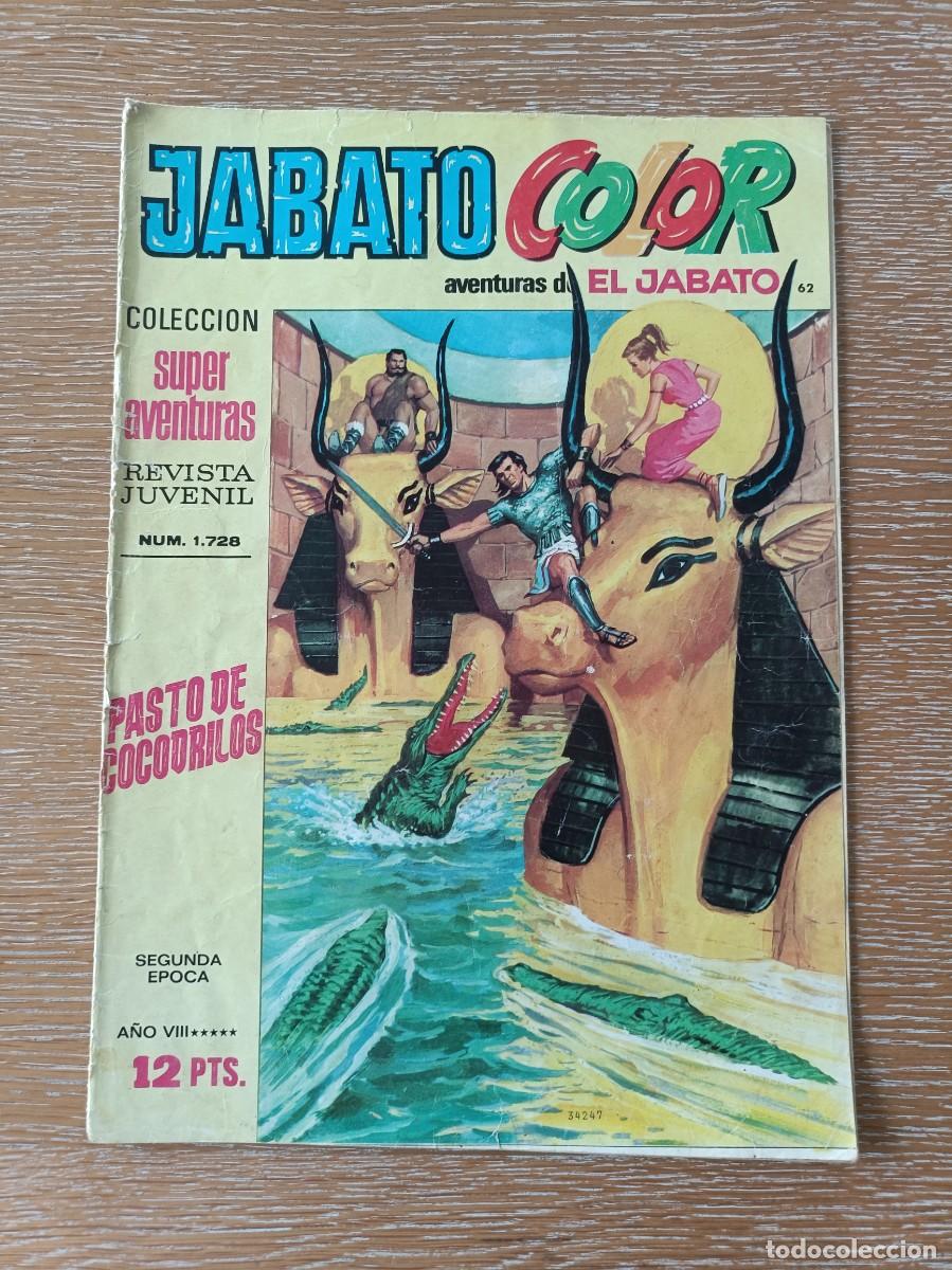 Giornalini: C&Oacute;MIC EDITORIAL BRUGUERA - EL JABATO N&ordm; 62 - PASTO DE COCODRILOS