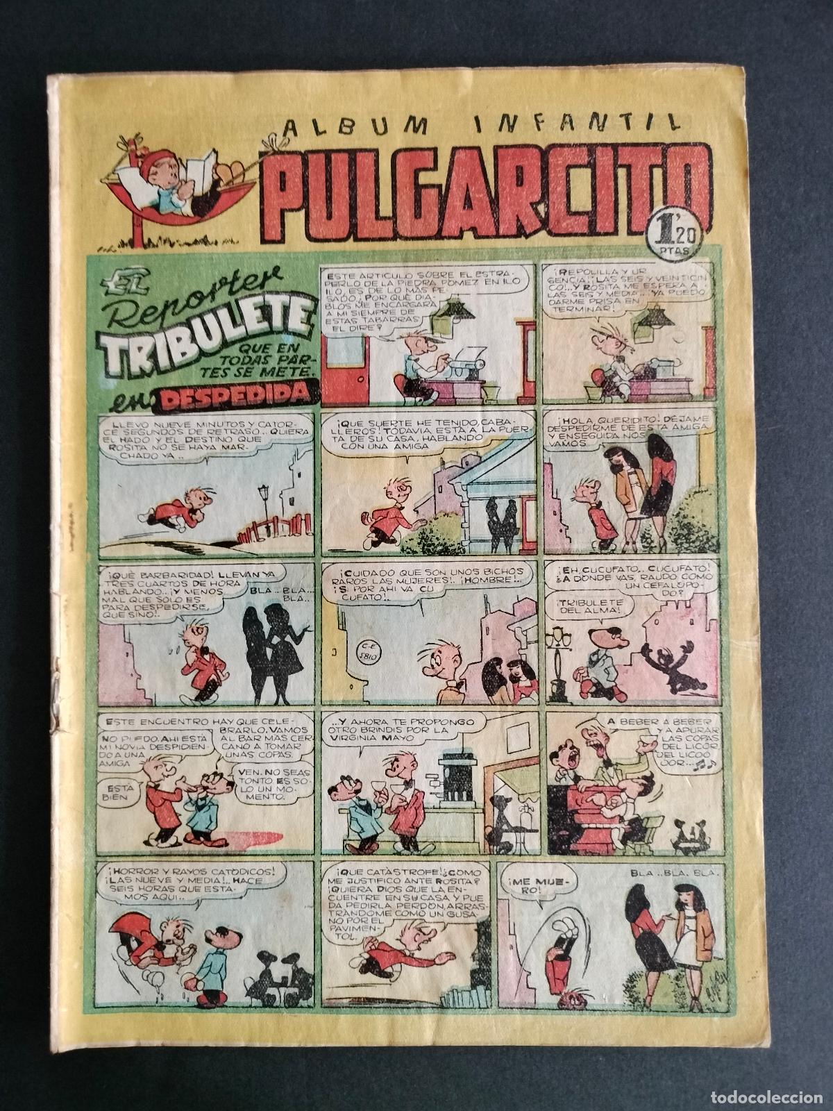 Livros de Banda Desenhada: PULGARCITO N&ordm; 127 EDITORIAL BRUGUERA 1949
