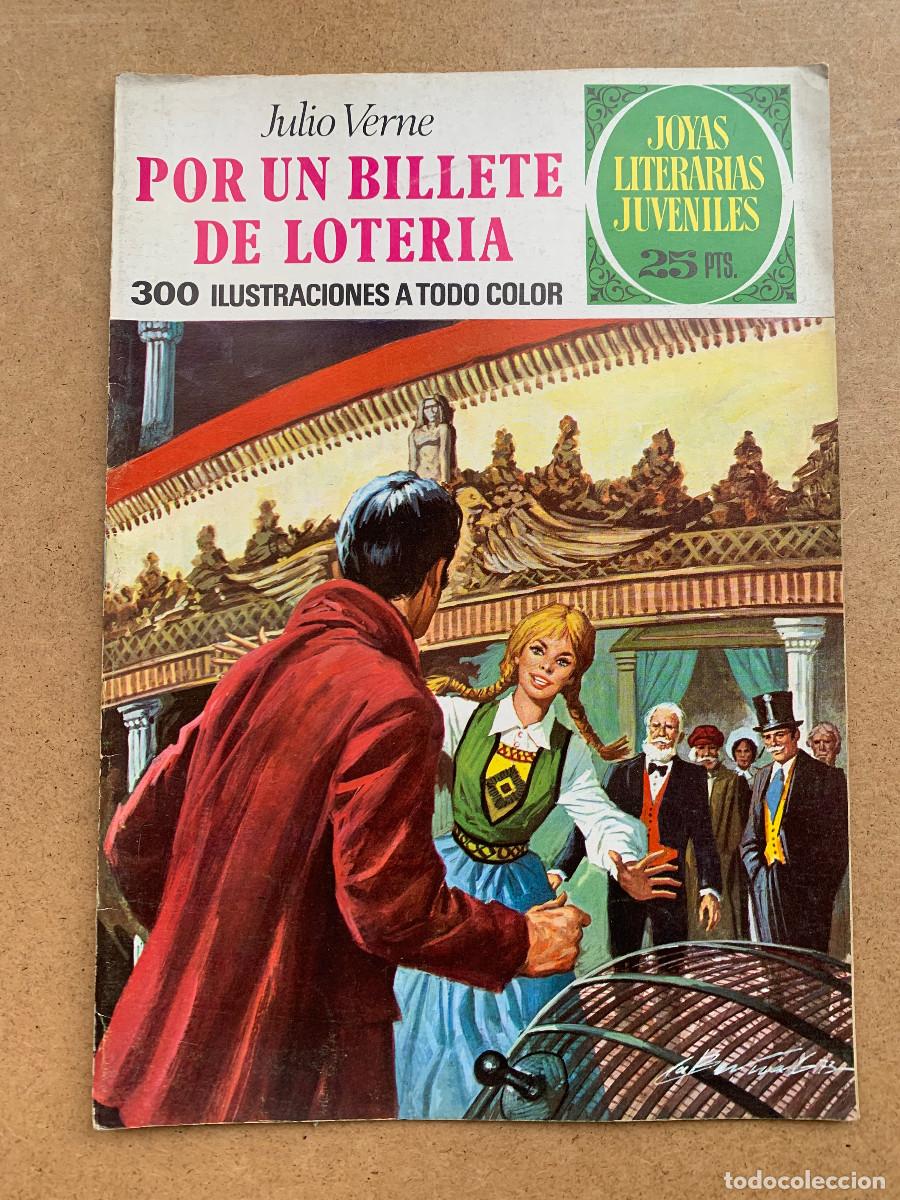 Tebeos: Joyas Literarias Juveniles n&ordm; 78: Por un Billete de Loer&iacute;a de Julio Verne -D2 Excelente Estado