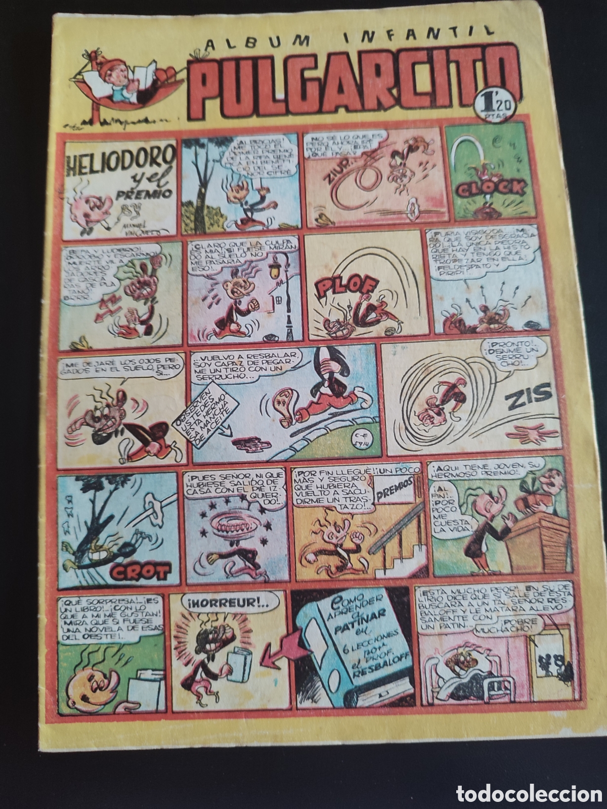 BDs: PULGARCITO &Aacute;LBUM INFANTIL N&ordm; 129. ORIGINAL. EDITORIAL BRUGUERA. 1,20 PTS