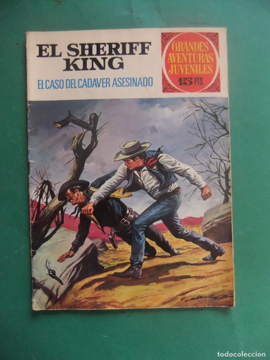 Tebeos: GRANDES AVENTURAS JUVENILES N&ordm; 38 EL SHERFF KING BRUGUERA