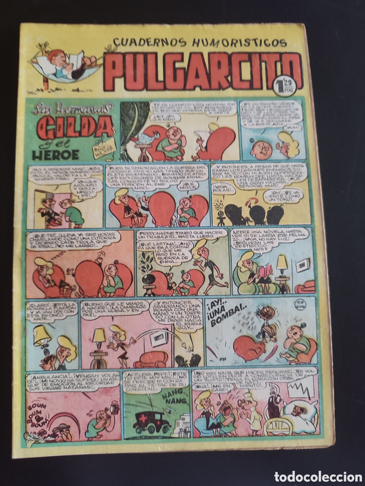 Tebeos: PULGARCITO &Aacute;LBUM INFANTIL N&ordm; 134. ORIGINAL. EDITORIAL BRUGUERA. 1,20 PTS