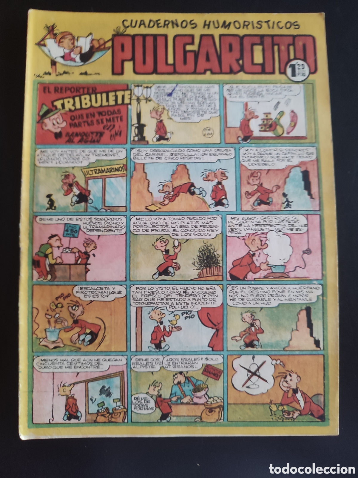 Livros de Banda Desenhada: PULGARCITO &Aacute;LBUM INFANTIL N&ordm; 135. ORIGINAL. EDITORIAL BRUGUERA. 1,20 PTS