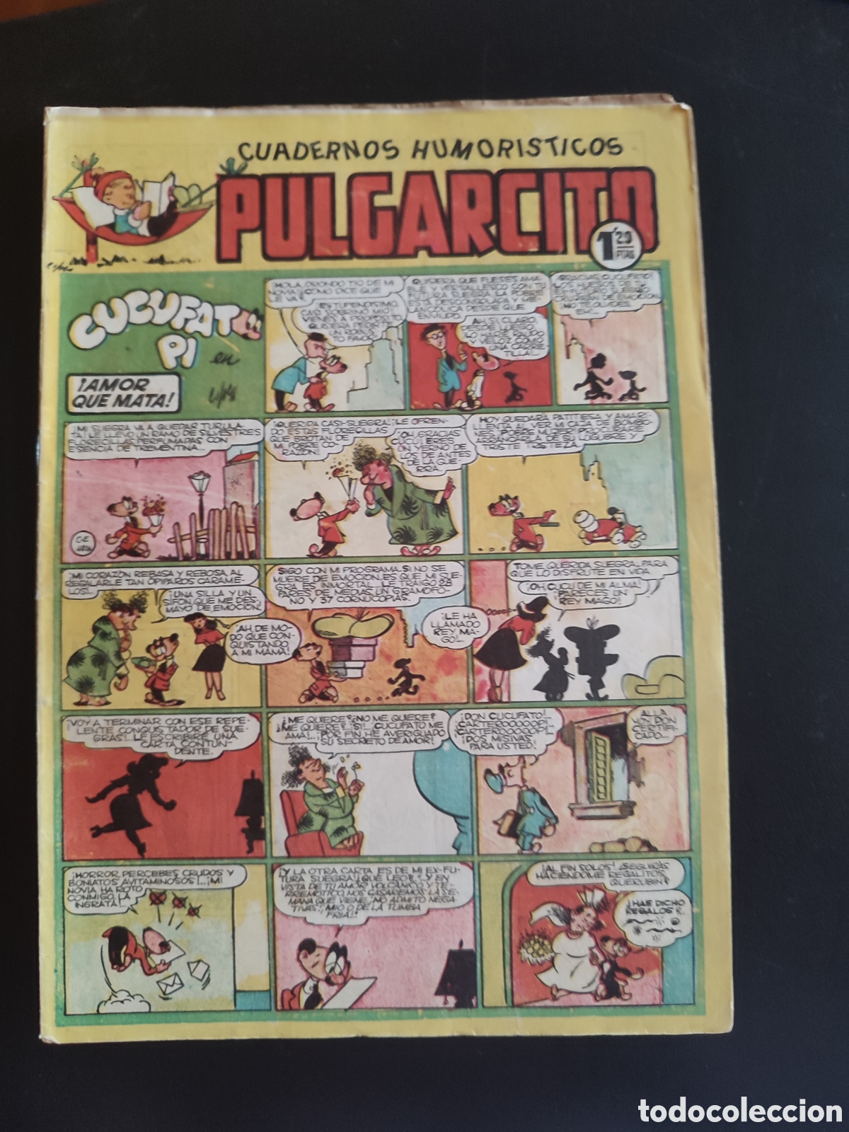 BDs: PULGARCITO &Aacute;LBUM INFANTIL N&ordm; 140. ORIGINAL. EDITORIAL BRUGUERA. 1,20 PTS