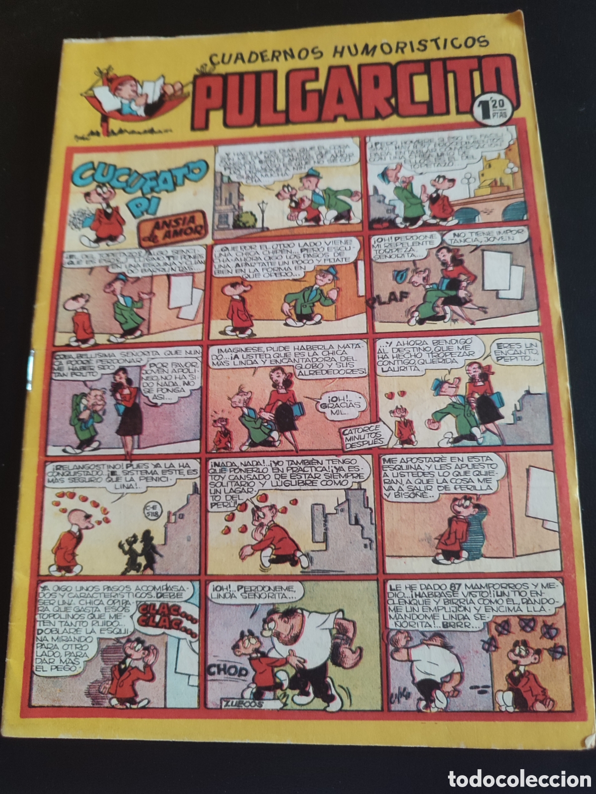 BDs: PULGARCITO &Aacute;LBUM INFANTIL N&ordm; 112. ORIGINAL. EDITORIAL BRUGUERA. 1,20 PTS