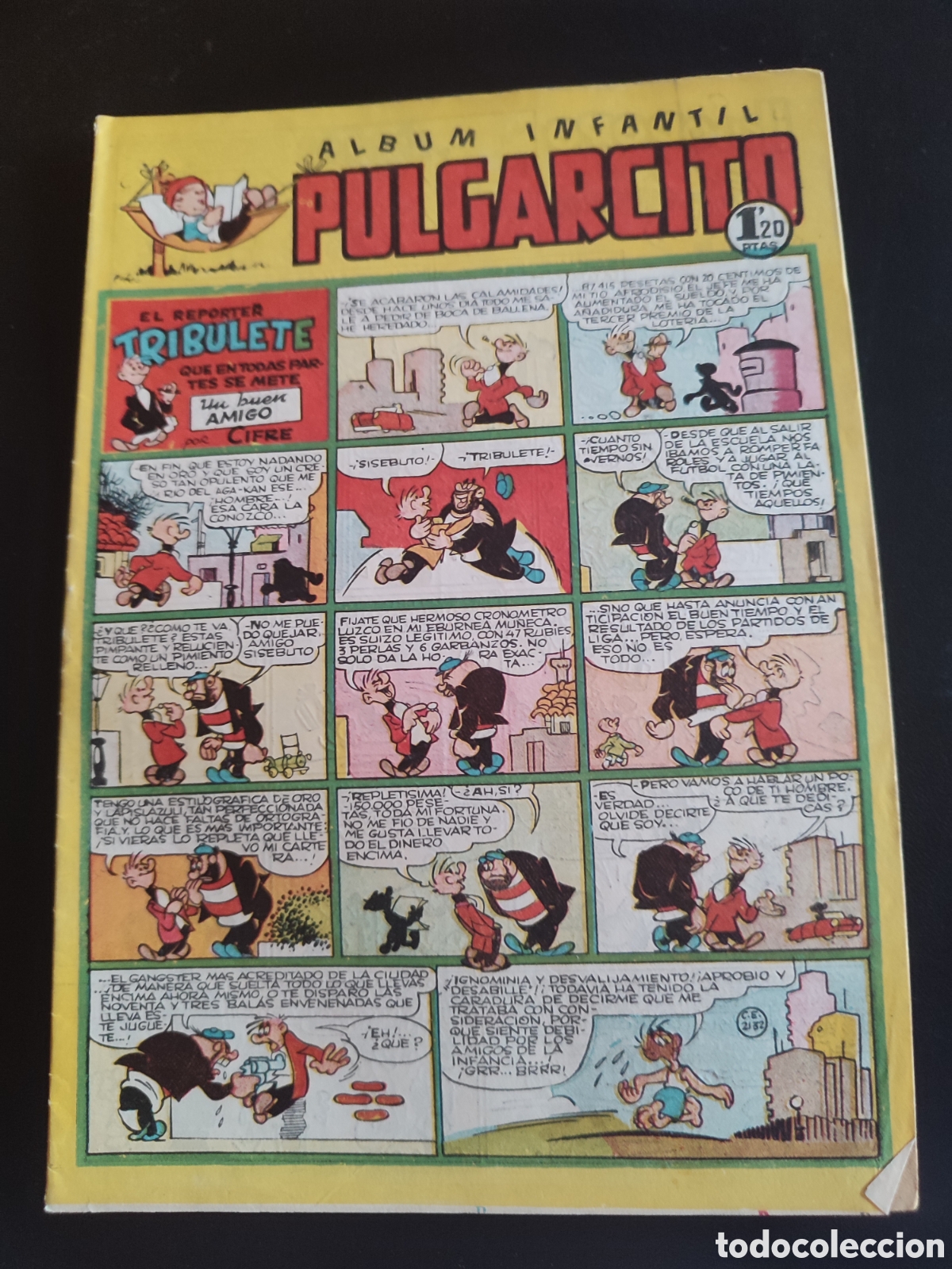 Tebeos: PULGARCITO &Aacute;LBUM INFANTIL N&ordm; 114. ORIGINAL. EDITORIAL BRUGUERA. 1,20 PTS
