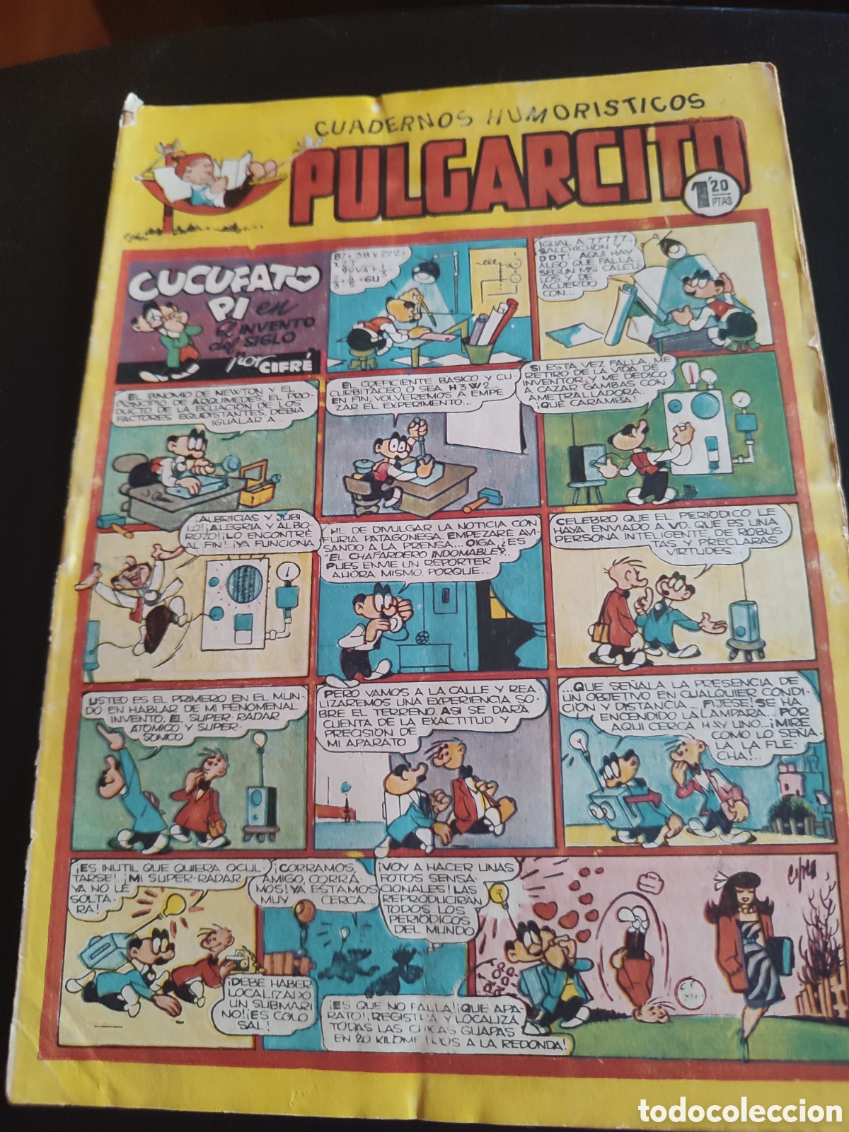 BDs: PULGARCITO &Aacute;LBUM INFANTIL N&ordm; 115. ORIGINAL. EDITORIAL BRUGUERA. 1,20 PTS