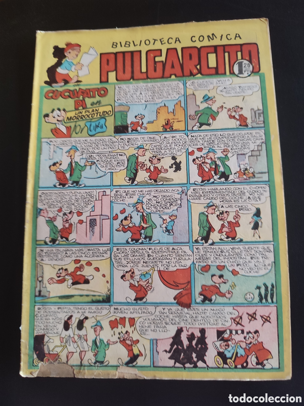 BDs: PULGARCITO &Aacute;LBUM INFANTIL N&ordm; 116. ORIGINAL. EDITORIAL BRUGUERA. 1,20 PTS