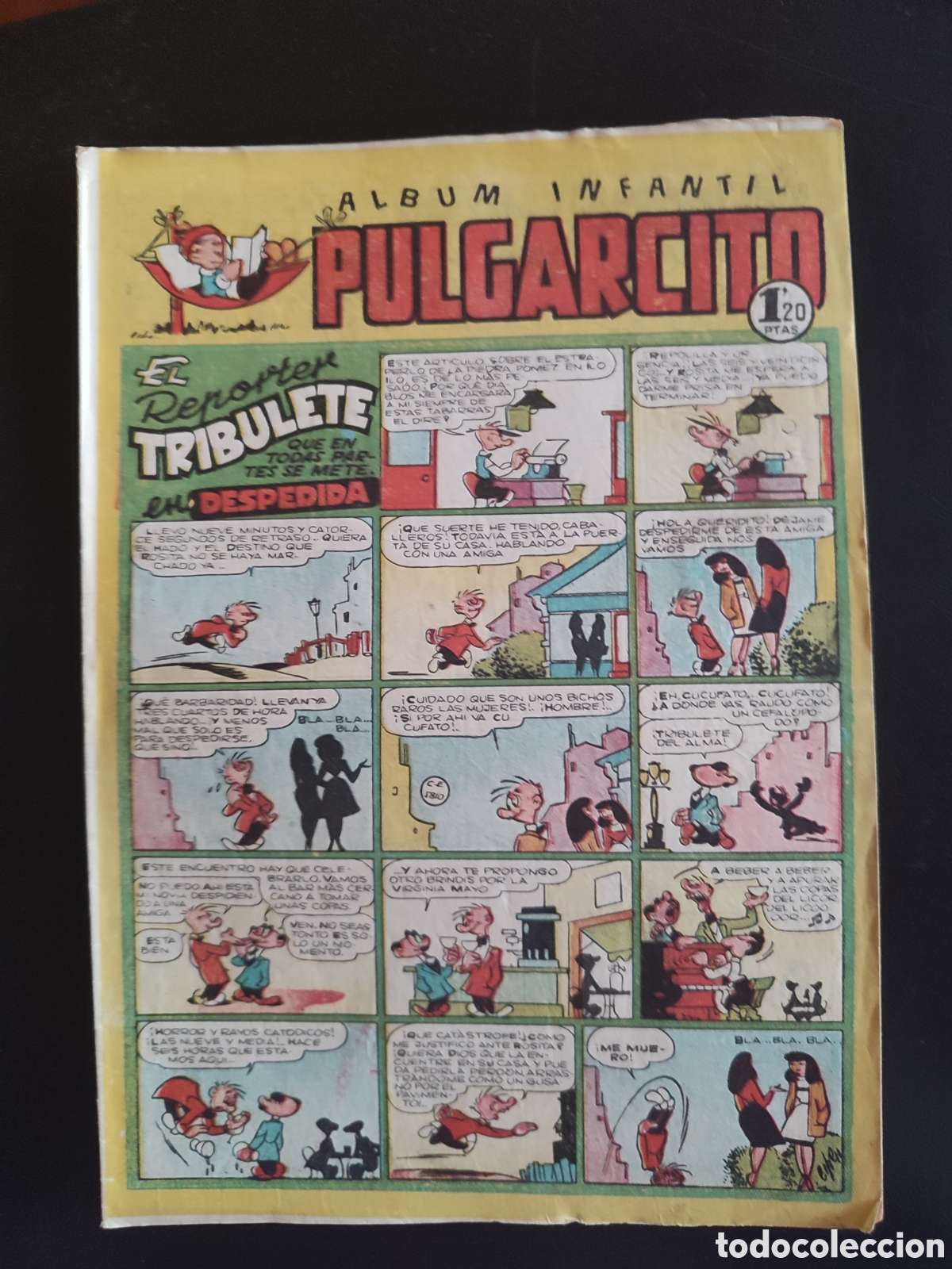 Tebeos: PULGARCITO &Aacute;LBUM INFANTIL N&ordm; 127. ORIGINAL. EDITORIAL BRUGUERA. 1,20 PTS