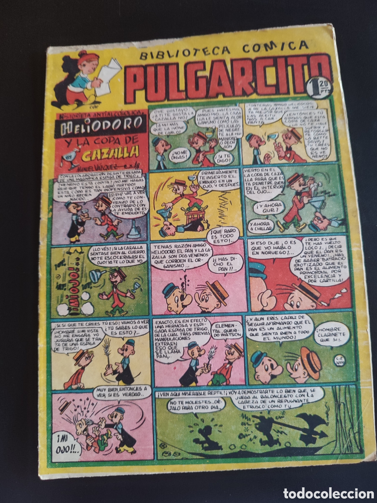 Tebeos: PULGARCITO &Aacute;LBUM INFANTIL N&ordm; 80. ORIGINAL. EDITORIAL BRUGUERA. 1,20 PTS