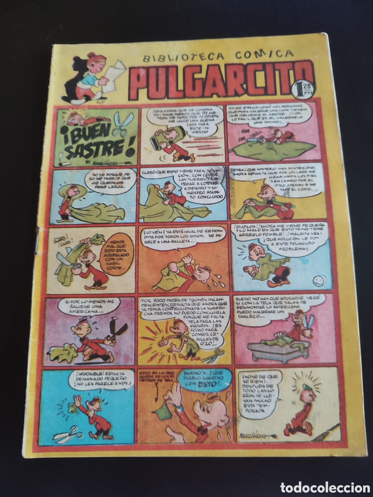 Livros de Banda Desenhada: PULGARCITO &Aacute;LBUM INFANTIL N&ordm; 87 ORIGINAL. EDITORIAL BRUGUERA. 1,20 PTS