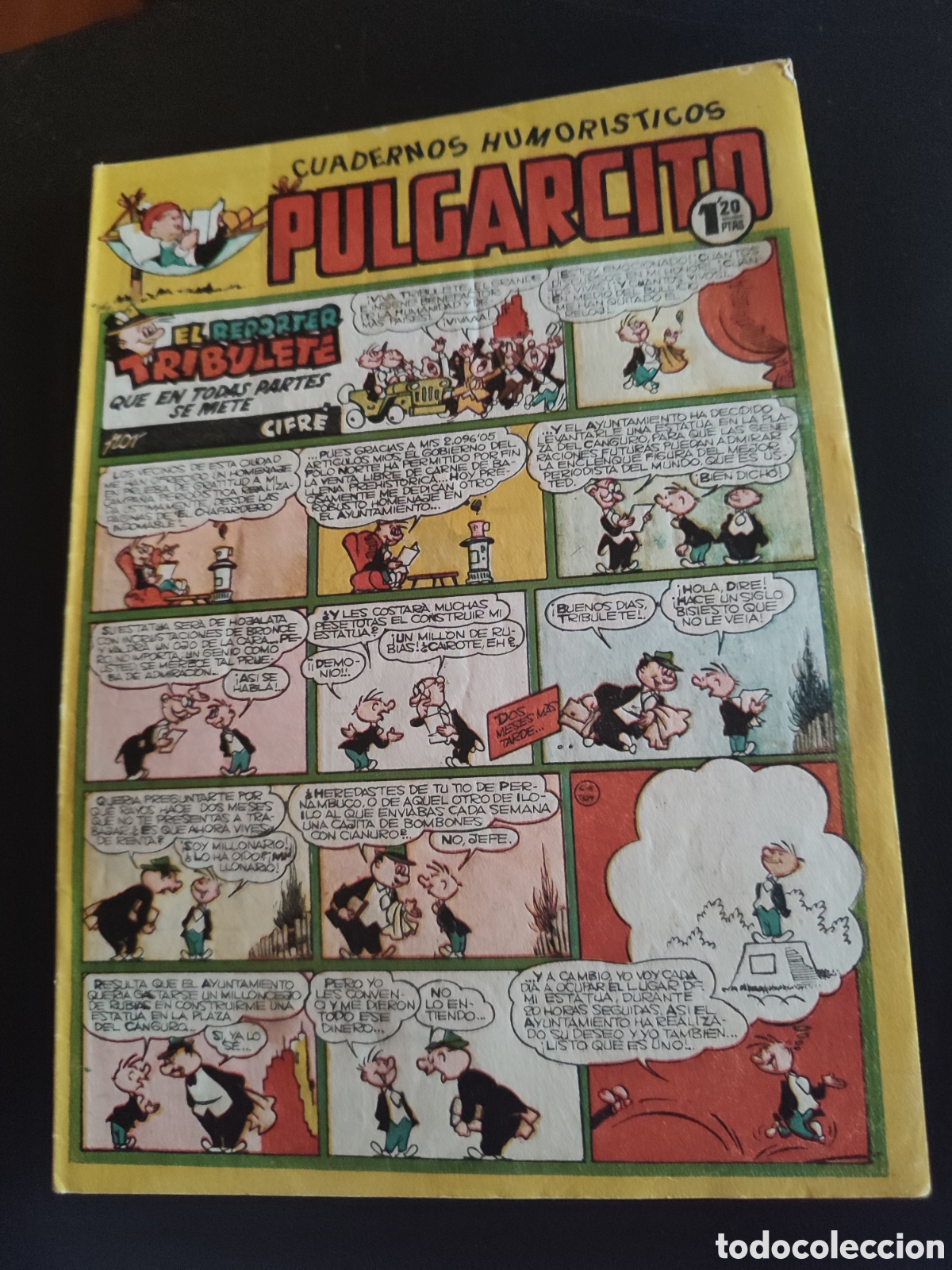 Tebeos: PULGARCITO &Aacute;LBUM INFANTIL N&ordm; 199. ORIGINAL. EDITORIAL BRUGUERA. 1,20 PTS