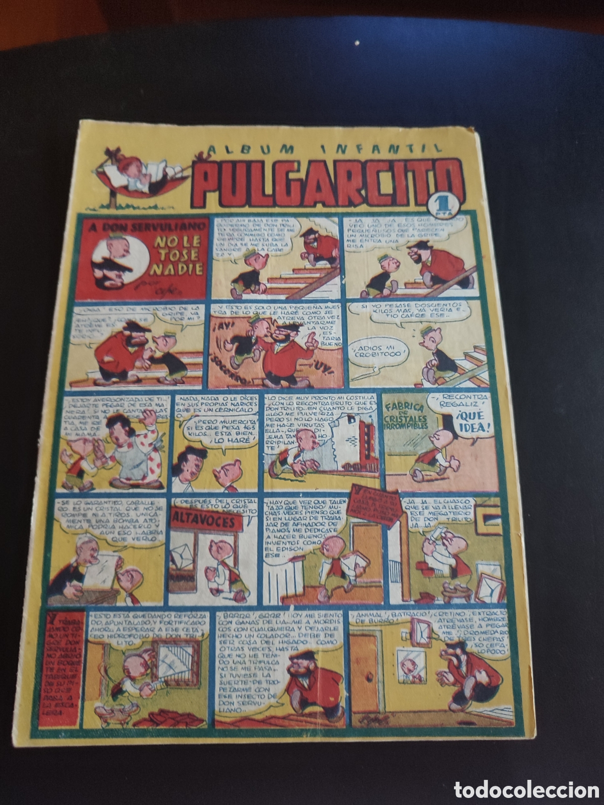 Tebeos: PULGARCITO &Aacute;LBUM INFANTIL N&ordm; 32. ORIGINAL. EDITORIAL BRUGUERA. 1 PTS