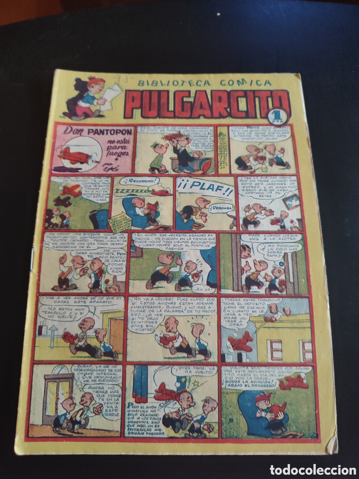 Tebeos: PULGARCITO &Aacute;LBUM INFANTIL N&ordm; 33. ORIGINAL. EDITORIAL BRUGUERA. 1 PTS