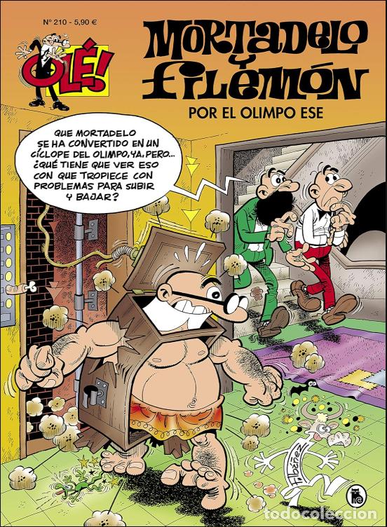Tebeos: Mortadelo y Filem&oacute;n. Por el Olimpo ese (Ol&eacute;! Mortadelo 210) (Bruguera Cl&aacute;sica)