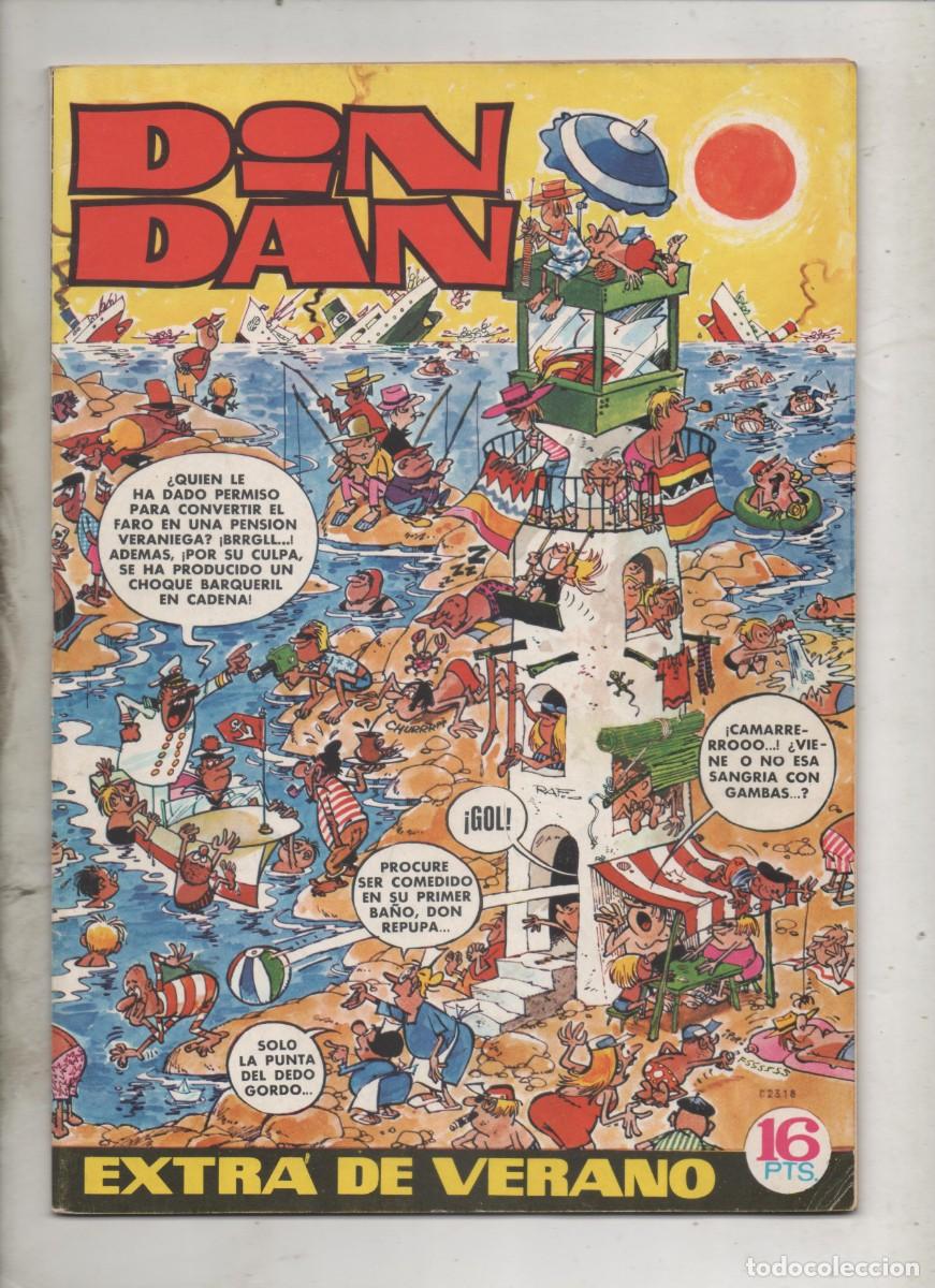 Tebeos: DIN DAN EXTRA VERANO 1971 . - P