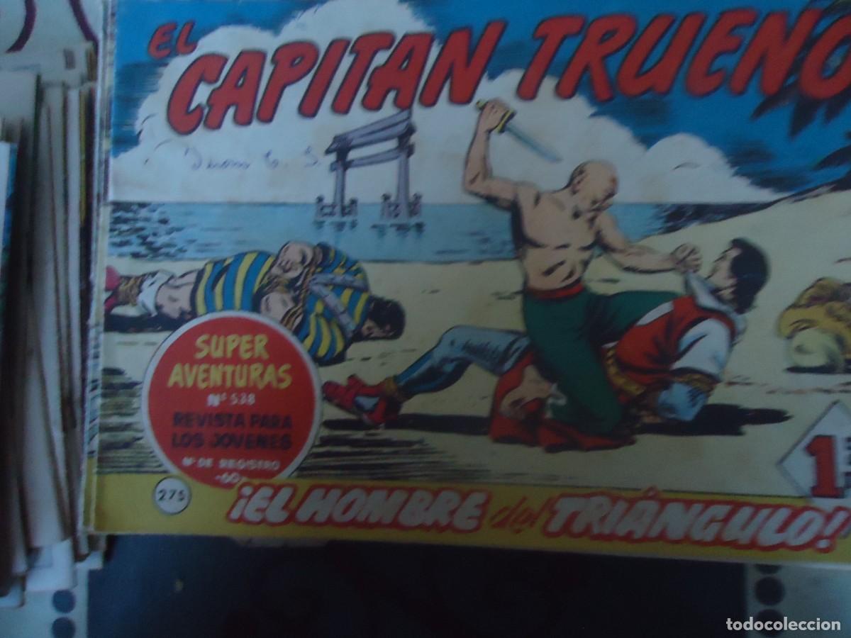 Tebeos: CAPITAN TRUENO N&ordm; 275 EL HOMBRE DEL TRIANGULO