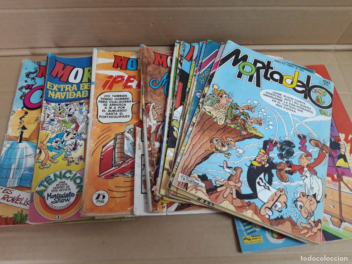 Tebeos: LOTE DE 14 TEBEOS DE HUMOR, PRINCIPALMENTE MORTADELO
