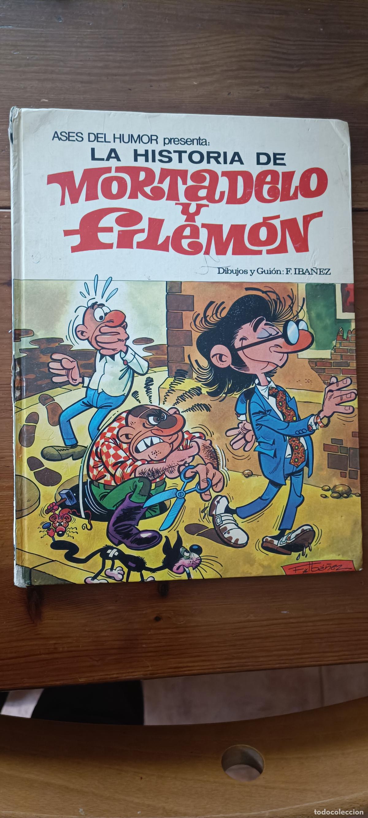 Tebeos: ASES DEL HUMOR N&ordm; 10, LA HISTORIA DE MORTADELO Y FILEM&Oacute;N - 2 edici&oacute;n.