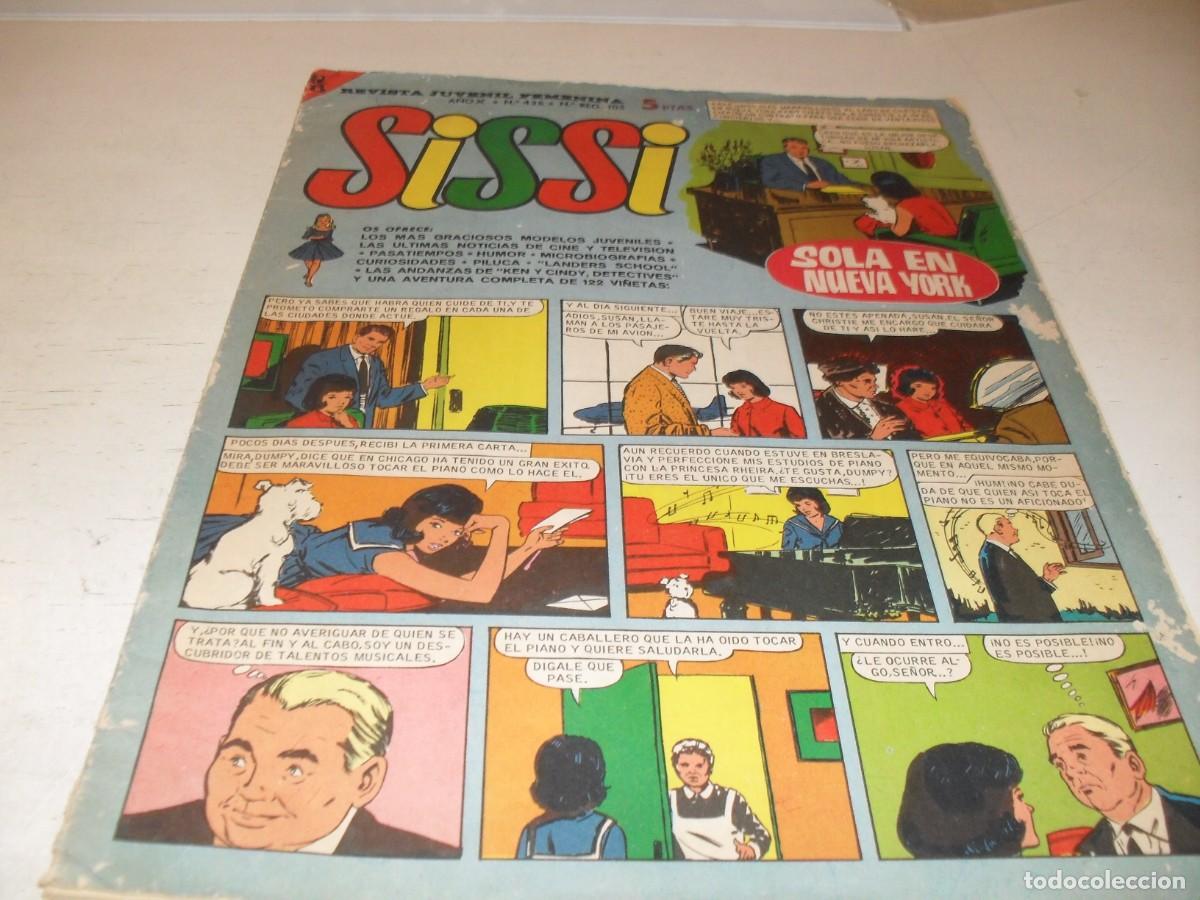 Tebeos: SISSI JUVENIL N&ordm; 436,CON BUGS BUNNY EN LOS SANFERMINES,DE 443.BRUGUERA,1959